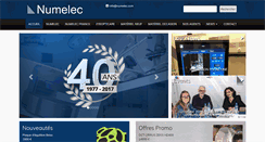 Desktop Screenshot of numelec.com